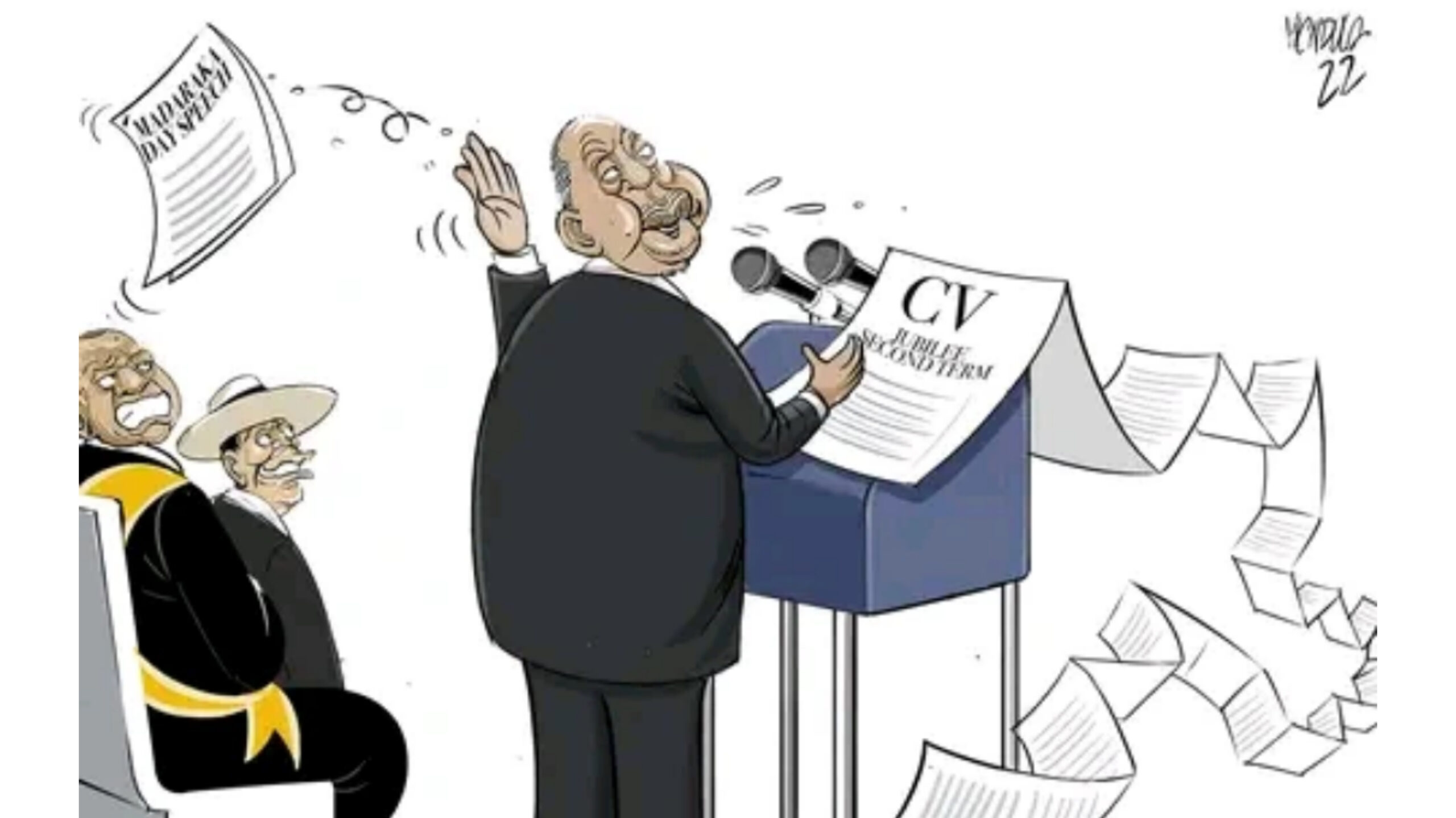 Uhuru's hilarious cartoon snubbing DP Rut during Madaraka Day ...